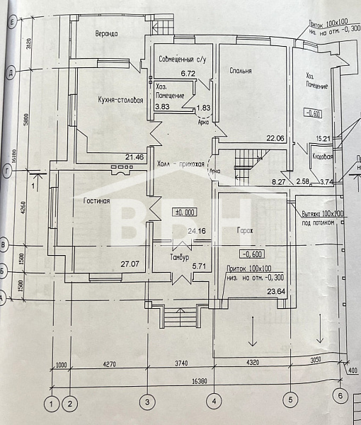 Дом 250 м² на участке 12 сот.